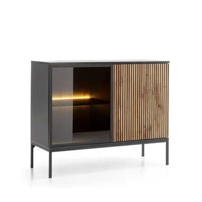 Produktbild von Sideboard SEGRO Eiche Wotan – 103,5 × 63,2 × 39 cm