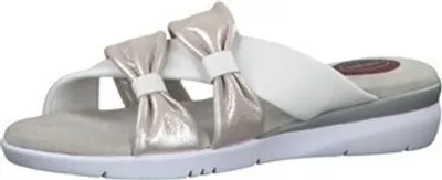 Produktbild von Jana shoes Da.-Pantolette 8-8-27109-24/191 WHITE/SILVER FS 2020, Spocc:39
