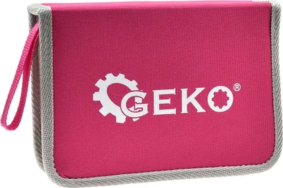 Image de Set d'outils élégant de 23 pièces pour femmes en rose - Parfait pour toute caisse à outils et idéal pour les projets de bricolage.