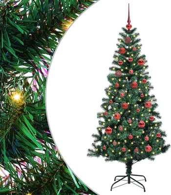 Obrázek produktu pro vidaXL Umělý předsvětlený vánoční stromek zelený 150 cm