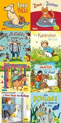 Immagine prodotto di Pixi-8er-Set 306: Pixis Lieblingstiere (8x1 Exemplar)