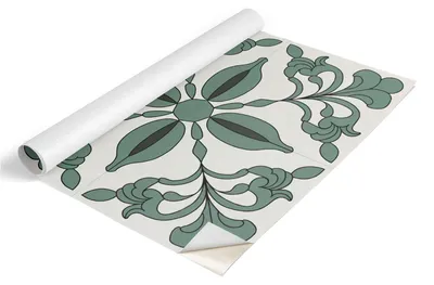 Obrázok produktu pre Fólia na nábytok Tulup – samolepiaca fólia na nábytok – samolepiaca fólia 65 x 130 cm – fólia na skriňu – fólia na nábytok – fólia do kuchyne – vodovzdorná – umývateľná – samolepiaca – bez vzduchových bublín – kvetinový vzor