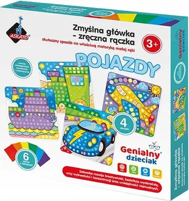 Zdjęcie produktu dla Genialny Dzieciak - Zręczna Rączka Pojazdy 9632