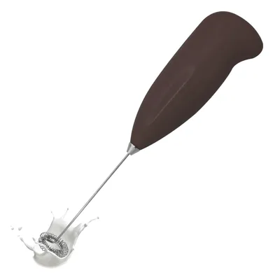 Elektrischer Milchschäumer, Edelstahl, ergonomisch, 21,5 cm