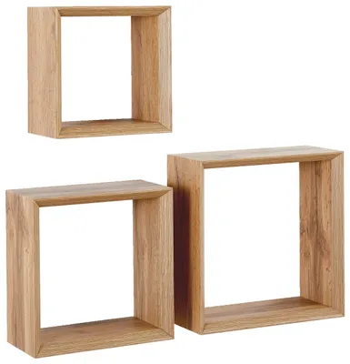 Produktbild von Carryhome Wandregal-3er-Set KIM
