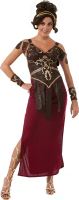 Produktbild von Bristol Novelty - "Glamason" Kostüm - Damen BN5084 (S) (Rot/Braun)