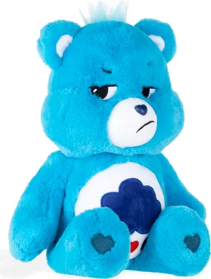 Produktbild von Funko Pop! Animation: Care Bears - Grumpy Bear #353 Flocked Box Lunch Exclusive
