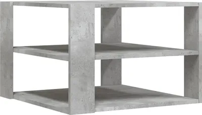 Produktbild von vidaXL Couchtisch Betongrau 58x58x40 cm Holzwerkstoff