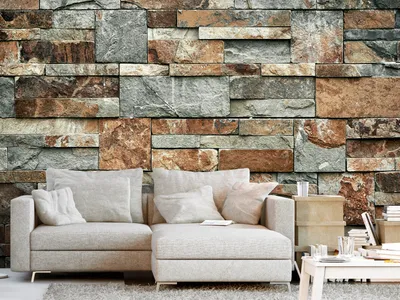 Produktbild von Vlies Fototapete Ziegel 350x256 cm Tapeten Wandtapete XXL SteinWand Steinoptik 3D Effekt f-C-0482-a-a
