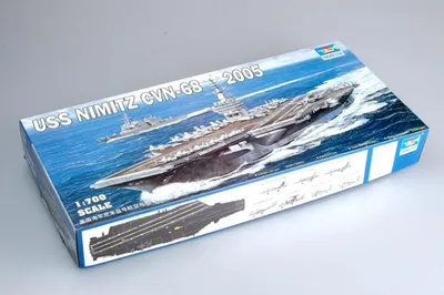 Productafbeelding van Trumpeter, USS Nimitz CVN-68, 2005, schaal 1:700, artikelnummer 05739