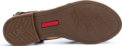 Produktbild von Pikolinos Damen Sandale aus Rindsleder mit gekreuzten Riemchen Algar W0X, Größe:40 EU, Farbe:Schwarz