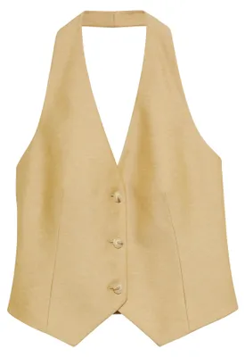 Produktbild von Comma Damen Weste Braun Größe 36