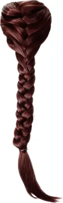 Produktbild von WIG ME UP Haarteil Zopf geflochten lang Braun T1402-35
