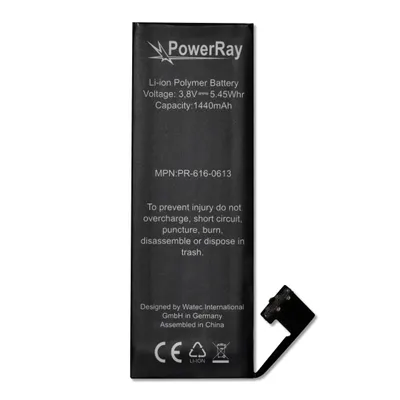 Produktbild von Akku Batterie Battery PR-616-0613 für Apple iPhone 5 1440 mAh