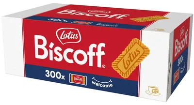 Productafbeelding van Lotus Biscoff "Welcome" koekjes, 300 stuks.