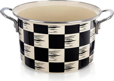 Immagine prodotto di Pentola smaltata a scacchiera 20 cm, 3 l