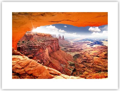 Produktbild von Poster - Poster ohne Rahmen - Amerika arizona schlucht geologie - 40x30 cm - Wand Bild - Wanddeko - Wandbilder - Kunstposter - Wandposter - Bilder - Kunstdruck - Wandbild - P2XAA40x30-2645