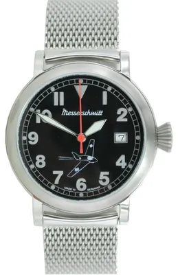 Produktbild von Aristo Herren Messerschmitt Uhr Fliegeruhr ME163-SCM Milanaise