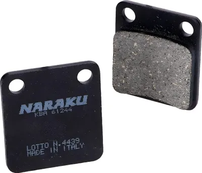 Produktbild von Naraku Bremsbeläge organisch kompatibel mit Peugeot Vivacity, Hyosung 450, REX, Yamaha YFM