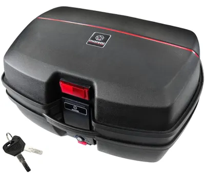 Produktbild von Moretti-Kofferraum, MR-698, 45 l, schwarz, roter Reflektor