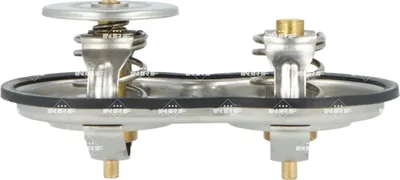 Imagen del producto de Termostato. Temperatura de apertura del refrigerante: 83 °C. Marca NRF, compatible con, entre otros, vehículos SCANIA 4