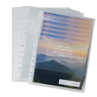 Image de 10 Pochettes OXFORD DIN A4 transparentes lisses 0,20 mm
