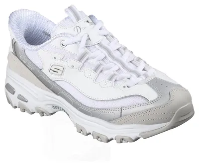 Produktbild von Skechers D´LITES - SMOOTH NOSTALGIA Damen Sneaker Slip-in 150537 weiß, Schuhgröße:43 EU