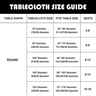 Produktbild von Famanu Tischdecke rund 304 cm - Weiß, flecken- und knitterfrei aus Polyester