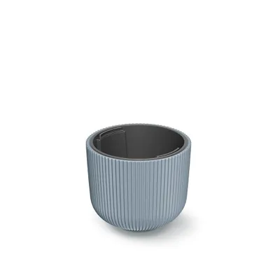 Immagine prodotto di Prosperplast s.r.o. Vaso da fiori con inserto MILLY grigio chiaro 23,9 cm