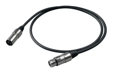 Produktbild von PROEL NESYM. KABEL "BULK-SERIE", 3 m, XLR-STECKER / XLR-BUCHSE