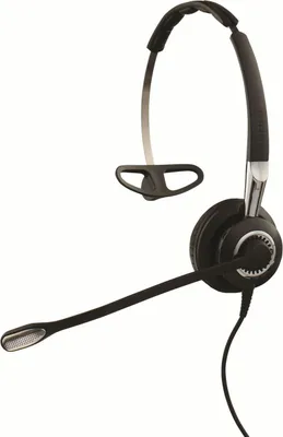 Zdjęcie produktu dla Jabra BIZ 2400 II, Przewodowa, Biuro/centrum telefoniczne, 54 g, Zestaw słuchawkowy, Czarny, Srebrny