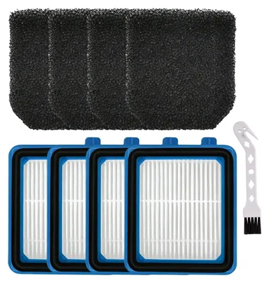 Filterset 8-teilig für AEG QX6 QX7 QX8-2, 4 Vorfilter + 4 Hygienefilter