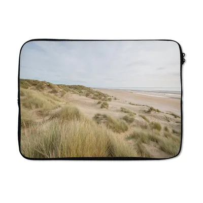 Produktbild von MuchoWow® Laptop Hülle 13 Zoll Dünen - Strand - England Laptoptasche - Laptophülle - Sleeve - Rundumschutz