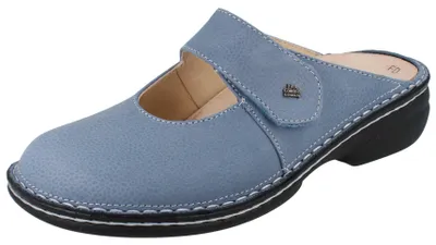 Produktbild von FINN COMFORT Stanford Damen Clog himmelblau Nubukleder - Größe: 37