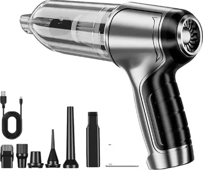 Image de Aspirateur à main, puissance d'aspiration de 12 000 Pa, sans fil, 12 000 Pa