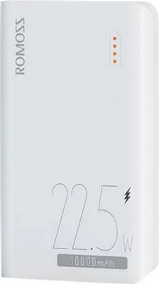 Produktbild von Powerbank Romoss SENSE4SF 10000 mAh, 22,5 W (weiß)