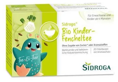 Obrázek produktu pro Sidroga Dětskýfenyklový čaj ve filtračním sáčku 20 ks