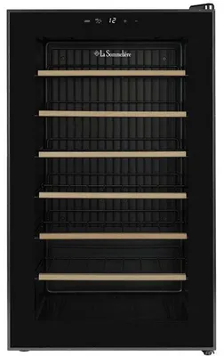 Imagen del producto de La Sommelière 28SILENCE, enfriador híbrido para vino, de pie, capacidad para 28 botellas, 55 W, clase F, color