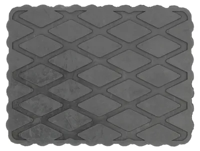 Produktbild von KS Tools 160.0476 Gummiauflage 01 für Hebebühnen, 160 x 120 x 20 mm