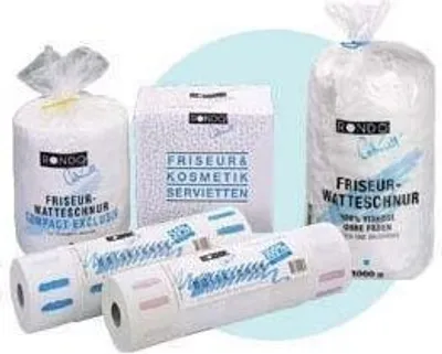 Produktbild von Halskrause 100% naßfest (5 Rollen) rot