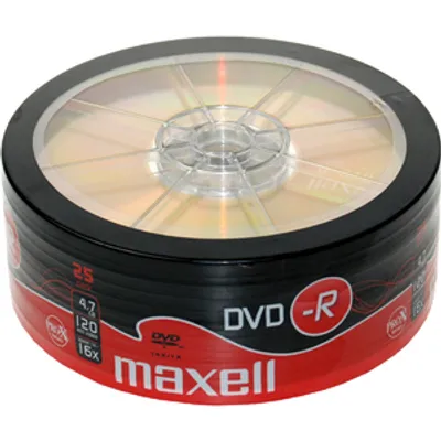 Produktbild von Maxell DVD-R 4.7GB 16x Spindle 10pk, DVD-R, Spindel, 10 Stück(e), 4,7 GB