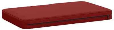 Image de Coussin de banc 1 pièce VUGHT 100 % polyester Bordeaux