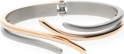 Produktbild von Boccia Titan Armreif bicolor rosegoldfarben 0396-02