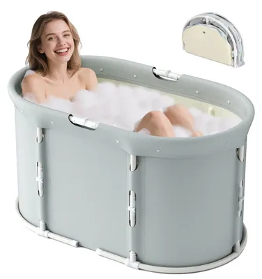 Produktbild von Badebecken, tragbares Design, Wärme- und Kältetherapie, GRAU
