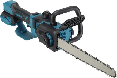 Produktbild von Drillpro Teleskop Akku-Kettensäge 12" Bürstenlos 200W, 11 m/s Kettengeschwindigkeit, kabellos für Schneiden & Beschneiden, ohne Akku