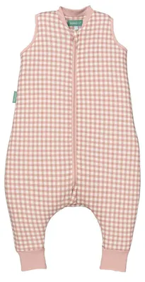 Produktbild von Schlafsack für Babys mit Füßen, 2,5 TOG, in Rosa, aus Baumwolle, 100 cm
