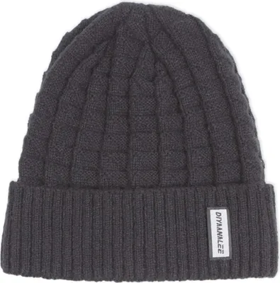 Produktbild von INF Warme Herren Strickmütze mit Fleecefutter - Thermomütze für Winter Schwarz