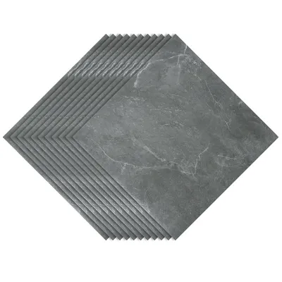 Obrázok produktu pre Fiqops PVC laminát Vinylová laminátová podlaha Samolepiace dekoračné dosky Grey Marble cca 5m²