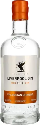 Produktbild von Liverpool Organic Gin VALENCIAN ORANGE 46% Vol. 0,7l
