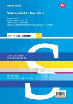 Produktbild von Schroedel Abitur. Deutsch. Schülerpaket I zum Abitur 2022. Niedersachsen